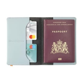 Recycled Leather Passport Holder paspoorthoesje