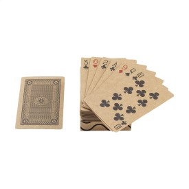 Speelkaartenset - gerecycled kraftpapier
