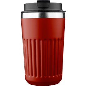 Recycled roestvrijstalen thermosbeker (400 ml) Chiara-Bordeaux