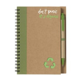 RecycleNote-L notitieboek-Groen