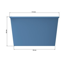 Refill cup to go 460ml - plastic - stapelbaar - herbruikbaar