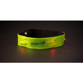 Reflecterende strap met led verlichting