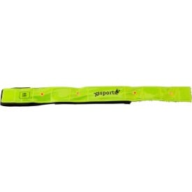 Reflecterende strap met led verlichting