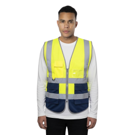 High visibility vest - tweekleurig - reflecterend
