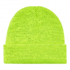 Reflecterende muts-Limegroen