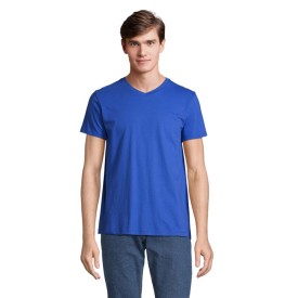 REGENT V V-NECK T-SHIRT-Koningsblauw