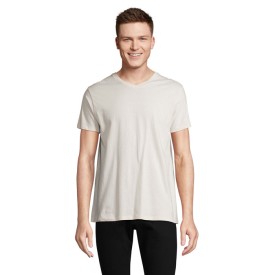 REGENT V V-NECK T-SHIRT-Warm white