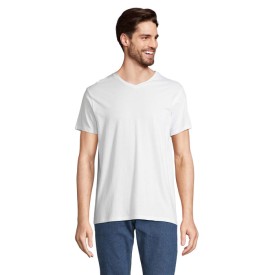 REGENT V V-NECK T-SHIRT-White
