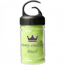 Remy koelhanddoek in PET-verpakking-Lime
