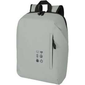 Resi Plus 15" GRS gerecycleerde anti-diefstalrugzak 18L-Grijs