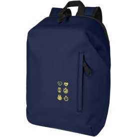 Resi Plus 15" GRS gerecycleerde anti-diefstalrugzak 18L-Marineblauw