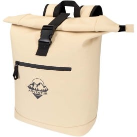 Resi Plus 15 inch GRS gerecyclede roltop rugzak 18 l-Oatmeal
