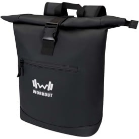 Resi Plus 15 inch GRS gerecyclede roltop rugzak 18 l-Zwart
