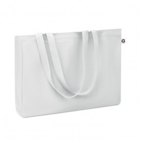 Respect coloured gerecyclede tas 280 gr/m²-Wit