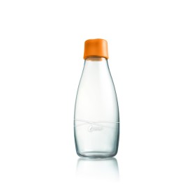 Retap Bottle 500 ml - glas recycled - schroefdop