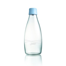 Retap Bottle 800 ml - glas recycled - schroefdop