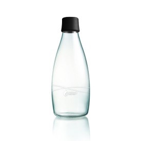 Retap Bottle 800 ml - glas recycled - schroefdop
