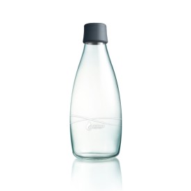 Retap Bottle 800 ml - glas recycled - schroefdop