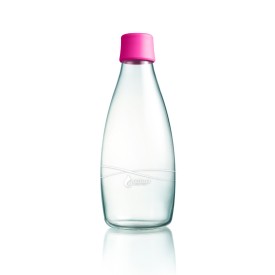 Retap Bottle 800 ml - glas recycled - schroefdop