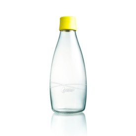 Retap Bottle 800 ml - glas recycled - schroefdop