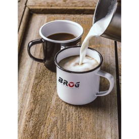 Retro mok 350ml - metaal - gekleurd