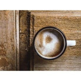 Retro mok 350ml - metaal - gekleurd