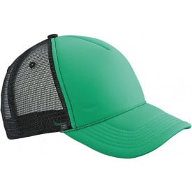 Retro Mesh Cap-Groen/zwart