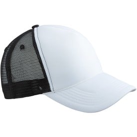 Retro cap - polyester - 5 panelen - click en snap sluiting