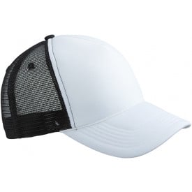 Retro Mesh Cap-Wit/zwart