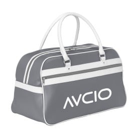 RetroSport sporttas - 21,5L - PVC - stevige handgrepen - beschermnoppen-Grijs