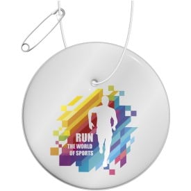 RFX™ H-16 ronde lichtgewicht reflecterende PVC hanger-Wit