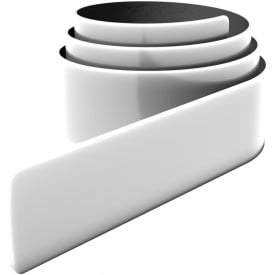 RFX™ reflecterende slap wrap van TPU van 38 cm-Wit