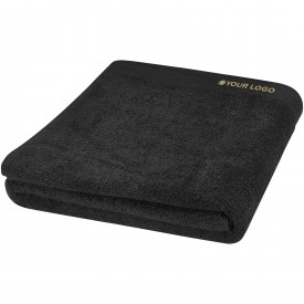 Riley badhanddoek 100 x 180 cm van 550 g/m² katoen-Zwart