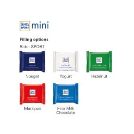 Ritter Sport mini chocoladereep - 16 gram - divserse smaken