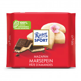 Rittersport in blik-Marsepein