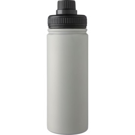 Roestvrijstalen dubbelwandige 500 ml drinkfles Chad-Grijs