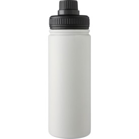 Roestvrijstalen dubbelwandige 500 ml drinkfles Chad-Wit