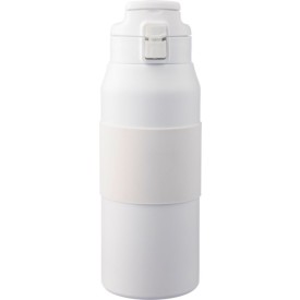 Roestvrijstalen dubbelwandige 800 ml drinkfles Kati-Wit