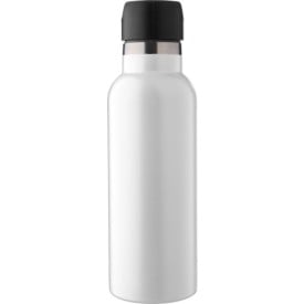 Roestvrijstalen dubbelwandige drinkfles 500 ml Elaine-Wit