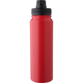 Roestvrijstalen dubbelwandige fles (800 ml) Zinnia-Rood