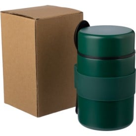 Niko lunchpot 460ml - RVS - dubbelwandig - inclusief lepel