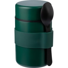 Niko lunchpot 460ml - RVS - dubbelwandig - inclusief lepel