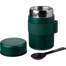 Niko lunchpot 460ml - RVS - dubbelwandig - inclusief lepel
