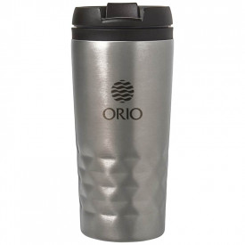 Lorraine thermosmok 300 ml - RVS - zwarte deksel