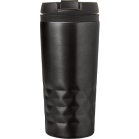 Roestvrijstalen reis mok (300 ml)-Zwart