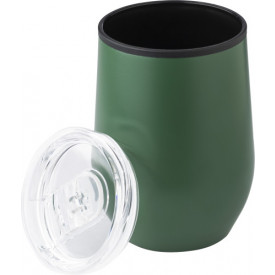 Zoe beker 300ml - RVS - met PS deksel