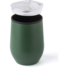 Zoe beker 300ml - RVS - met PS deksel