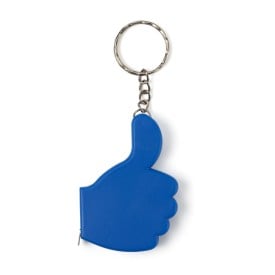 Rolmaat - 1 m - kunststof - sleutelhanger