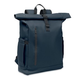 Rolltop laptop rugzak 600D-Blauw