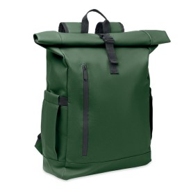 Rolltop laptop rugzak 600D-Donker marinegroen